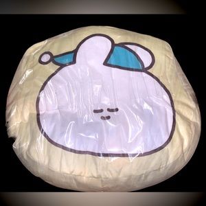 🐰From Japan Zakos Foul-Mouthed Rabbit Dye-Cut BIG Soft Squishie Plush Cushion🐰